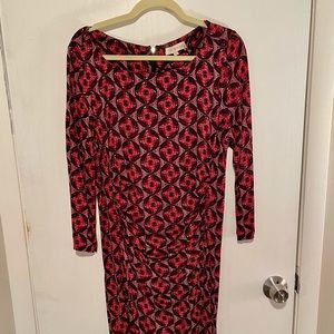 Geometric Print Dress